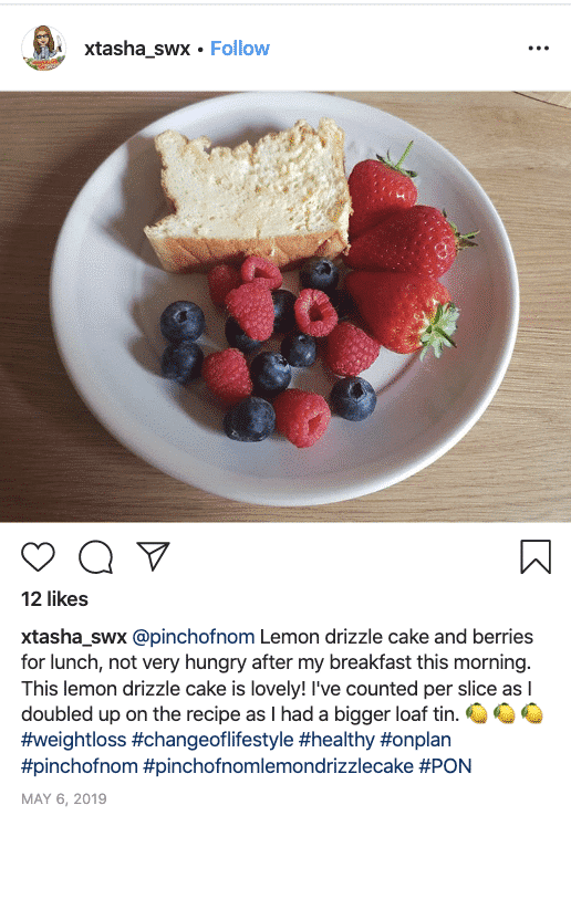 Lemon Drizzle Cake - Pinch of Nom Slimming Recipes