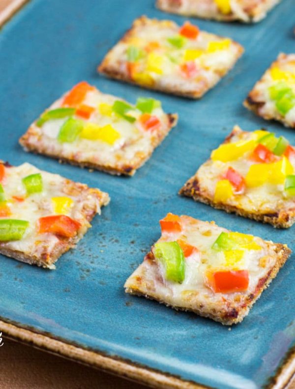 Mini Pizza Bites - Pinch Of Nom