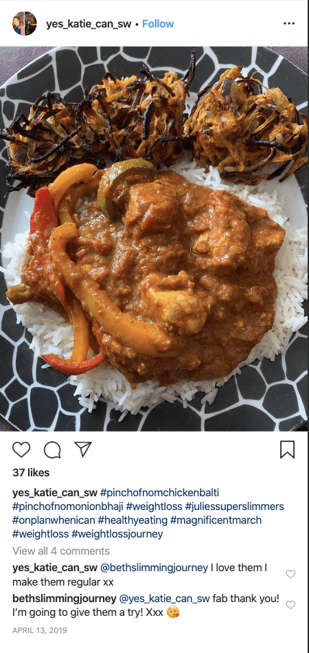 Chicken Balti Curry - Pinch of Nom Slimming Recipes