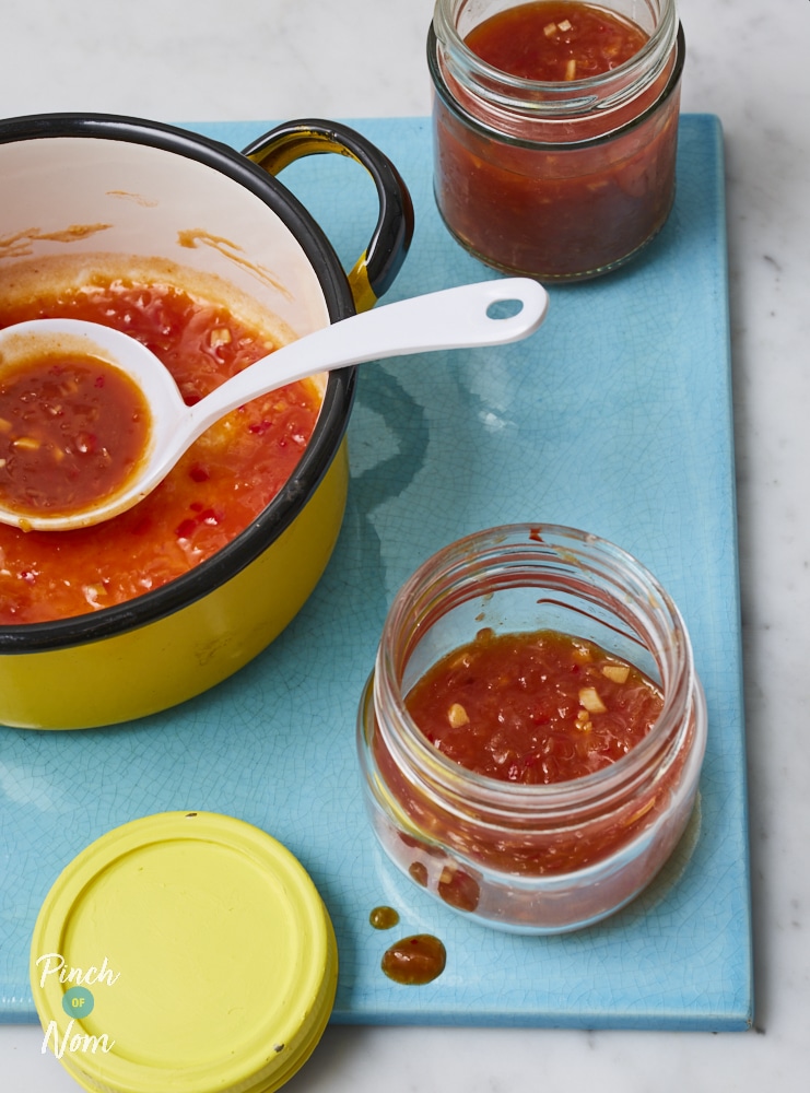 Sweet Chilli Sauce - Pinch of Nom Slimming Recipes