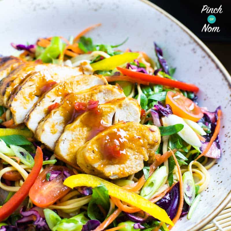 sweet-chilli-chicken-with-rainbow-salad-pinch-of-nom