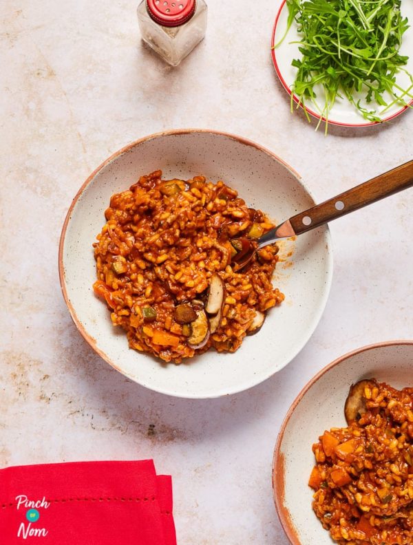 Bolognese Risotto - Pinch Of Nom