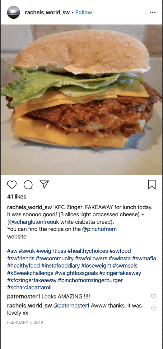 KFC Zinger Burger Fakeaway - - Pinch of Nom Slimming Recipes