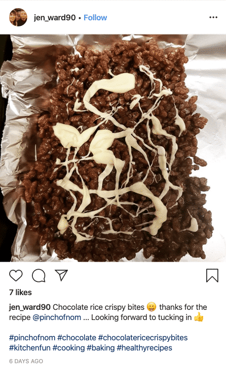 Chocolate Rice Crispy Bites - Pinch of Nom Slimming Recipes