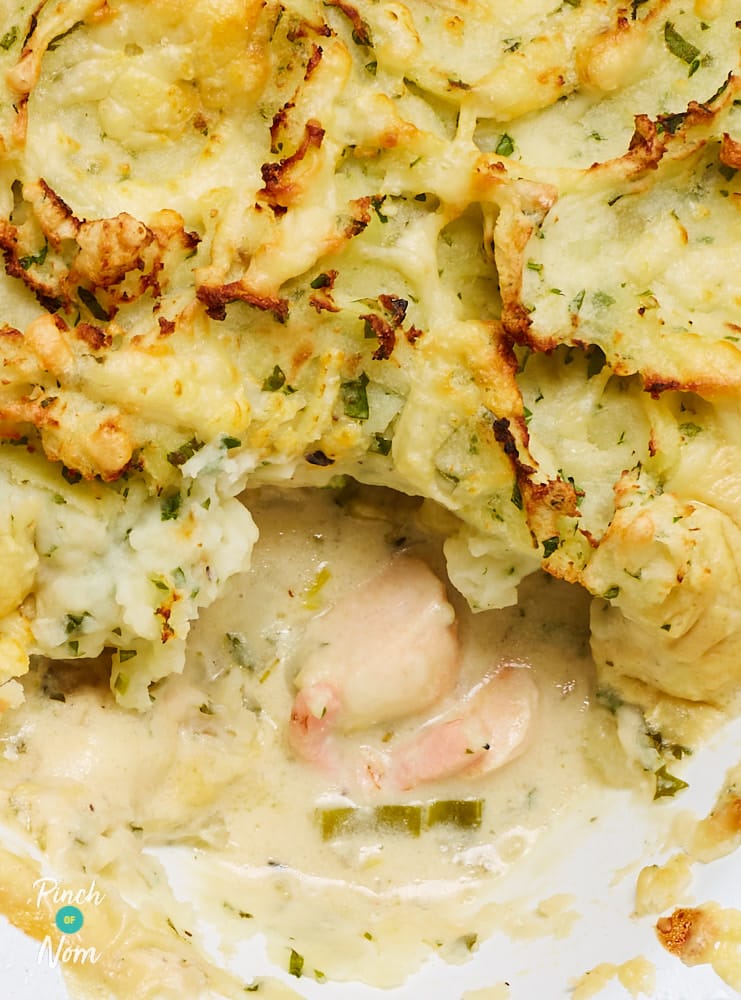 Chicken Bacon and Leek Cottage Pie - Pinch of Nom Slimming Recipes