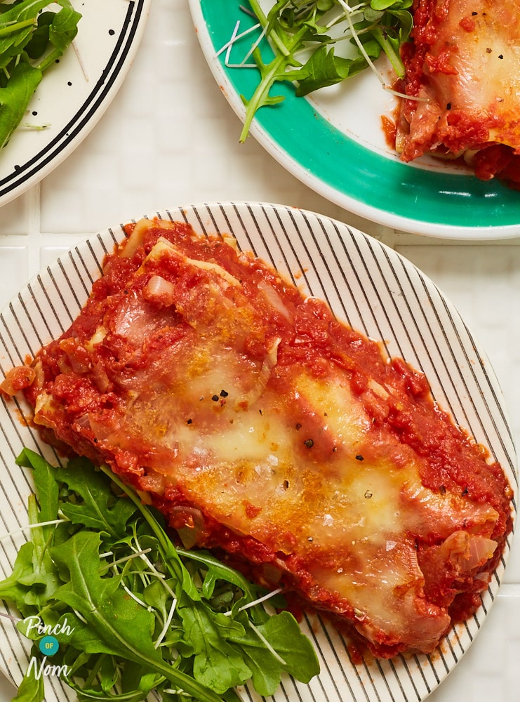 Ham and Leek Cannelloni - Pinch of Nom Slimming Recipes