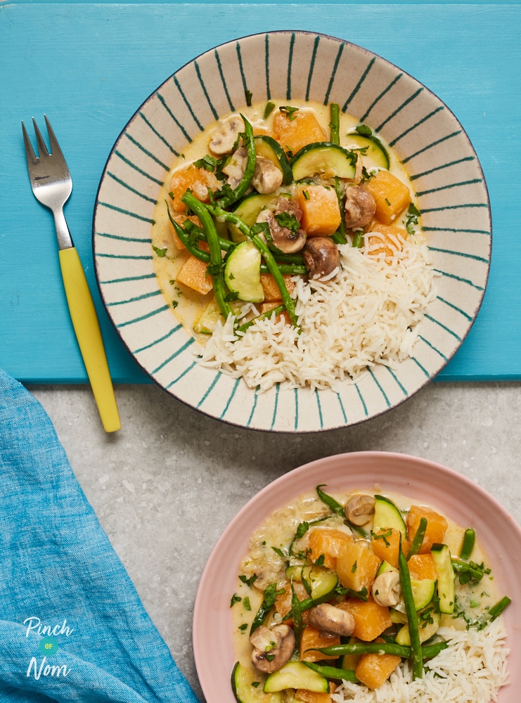 Vegetable Coconut Curry - Pinch of Nom Slimming Recipes