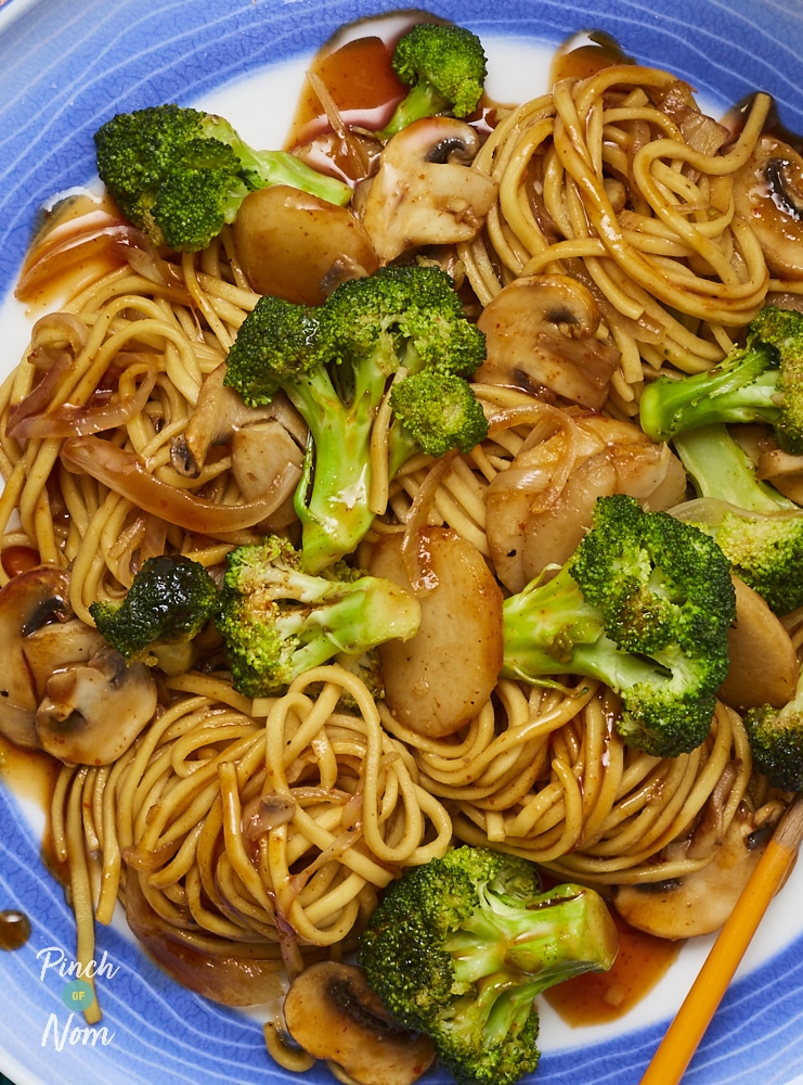 Broccoli and Mushroom Stir Fry - Pinch of Nom Slimming Recipes
