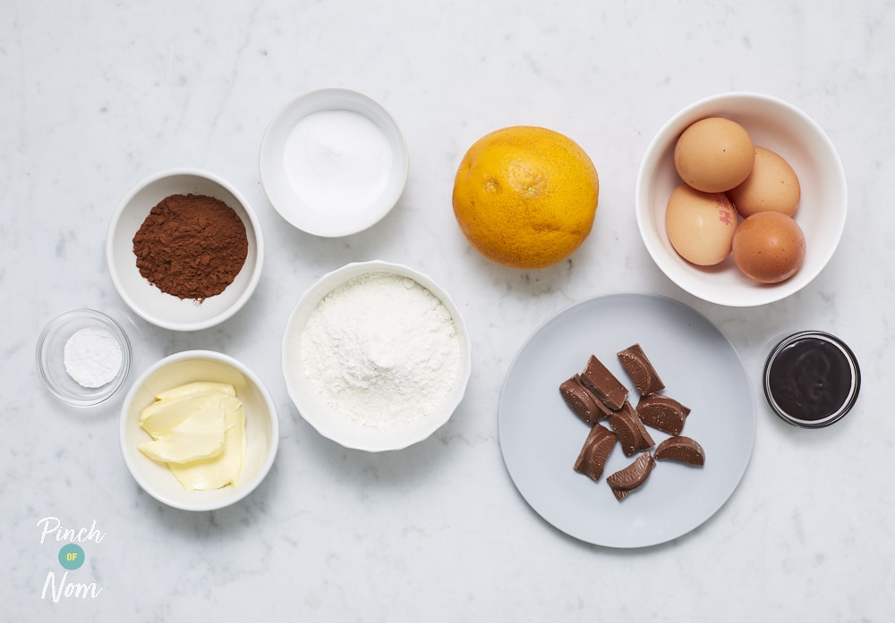 Chocolate Orange Brownies | Slimming & Weight Watchers Friendly