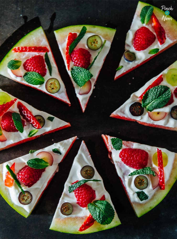 Fruit Salad Pizza Pinch Of Nom 9016