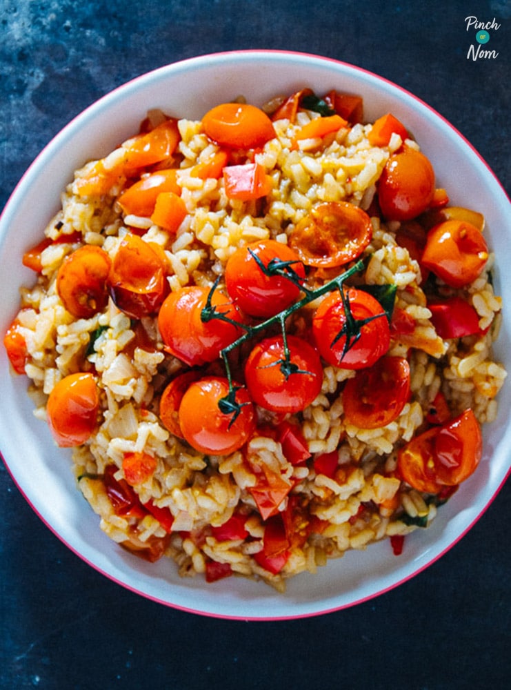 Tomato and Chilli Risotto - Pinch Of Nom