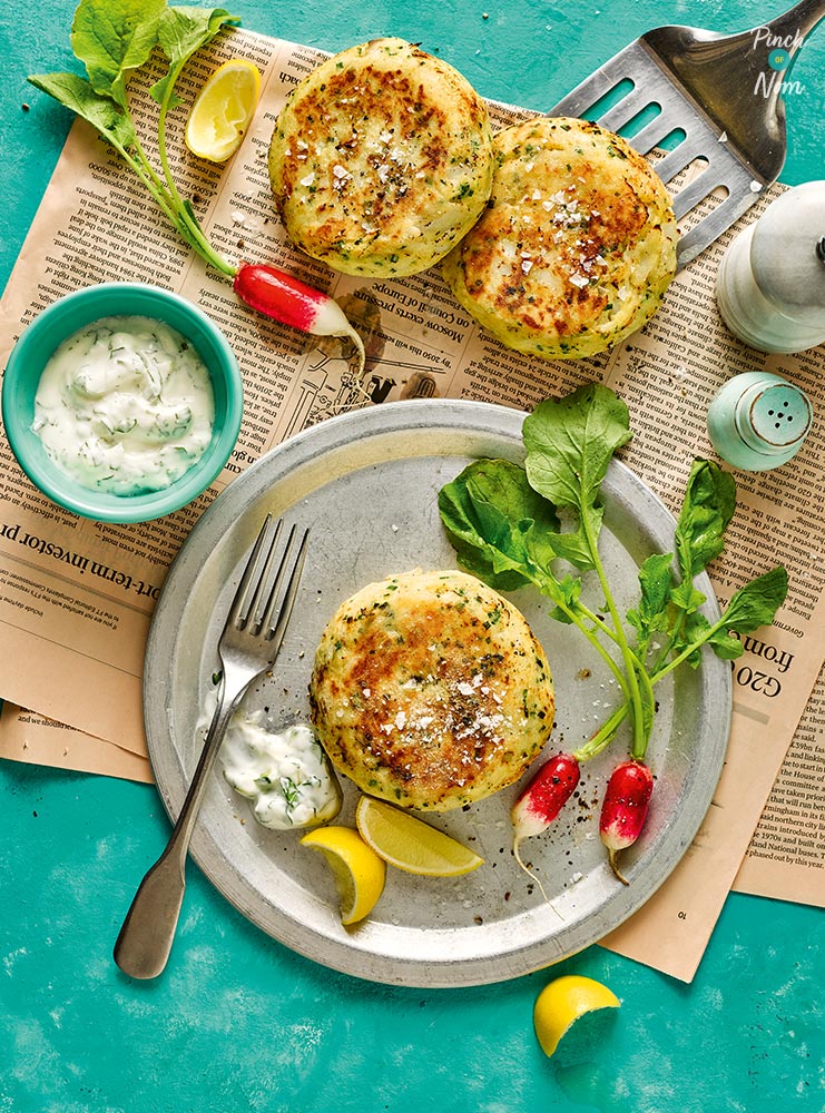 Melt-in-the-Middle Fish Cakes - Pinch of Nom Slimming Recipes