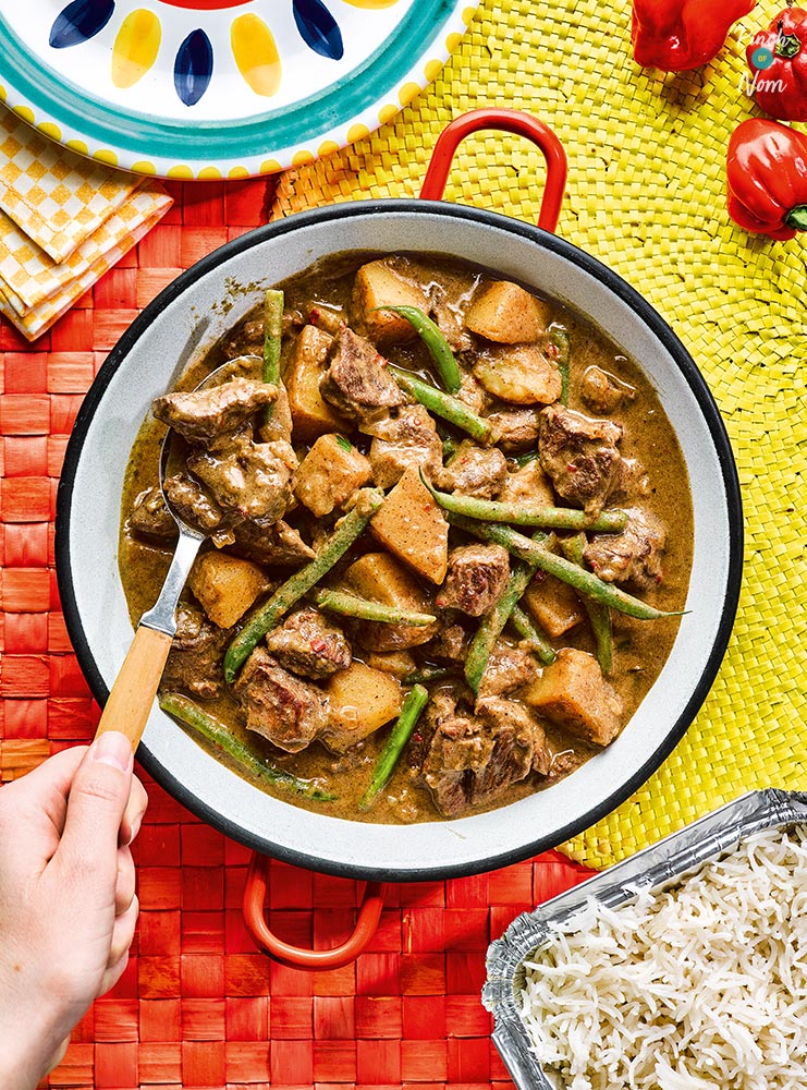 Caribbean Lamb Curry - Pinch of Nom Slimming Recipes