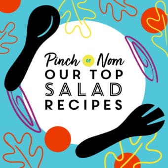 Our Top Salad Recipes pinchofnom.com