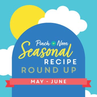 Seasonal Recipe Round Up: May - June pinchofnom.com