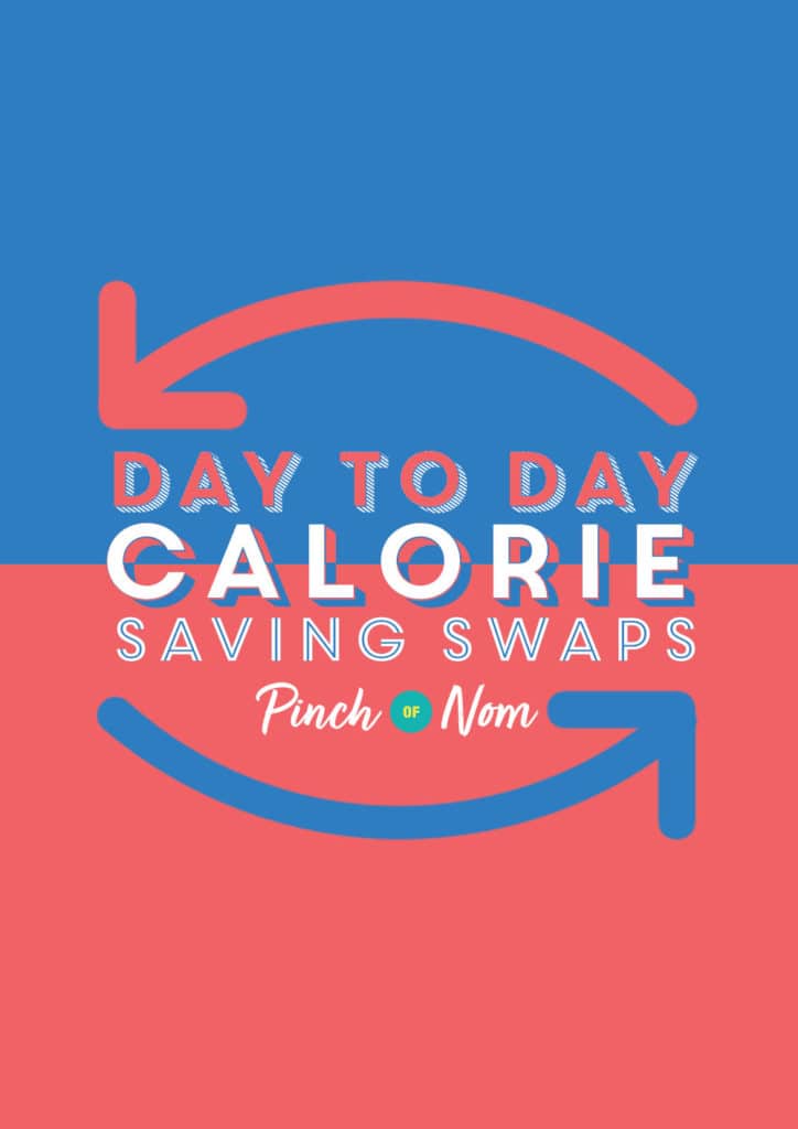 Day to Day Calorie Saving Swaps - Pinch of Nom Slimming Recipes