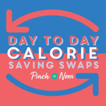 Day to Day Calorie Saving Swaps pinchofnom.com