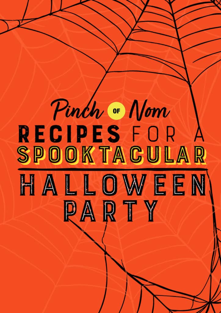 Recipes for a Spooktacular Halloween Party - Pinch of Nom Slimming Recipes