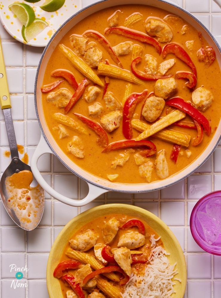 Red Thai Curry - Pinch of Nom Slimming Recipes