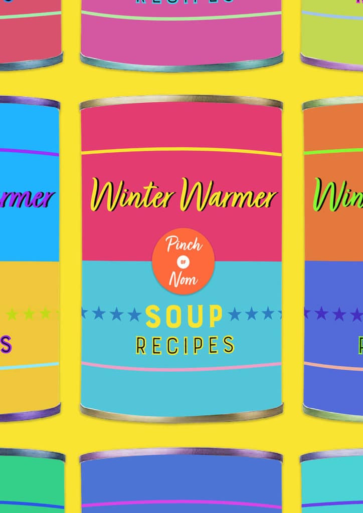 Winter Warmer Soup Recipes - Pinch of Nom Slimming Recipes